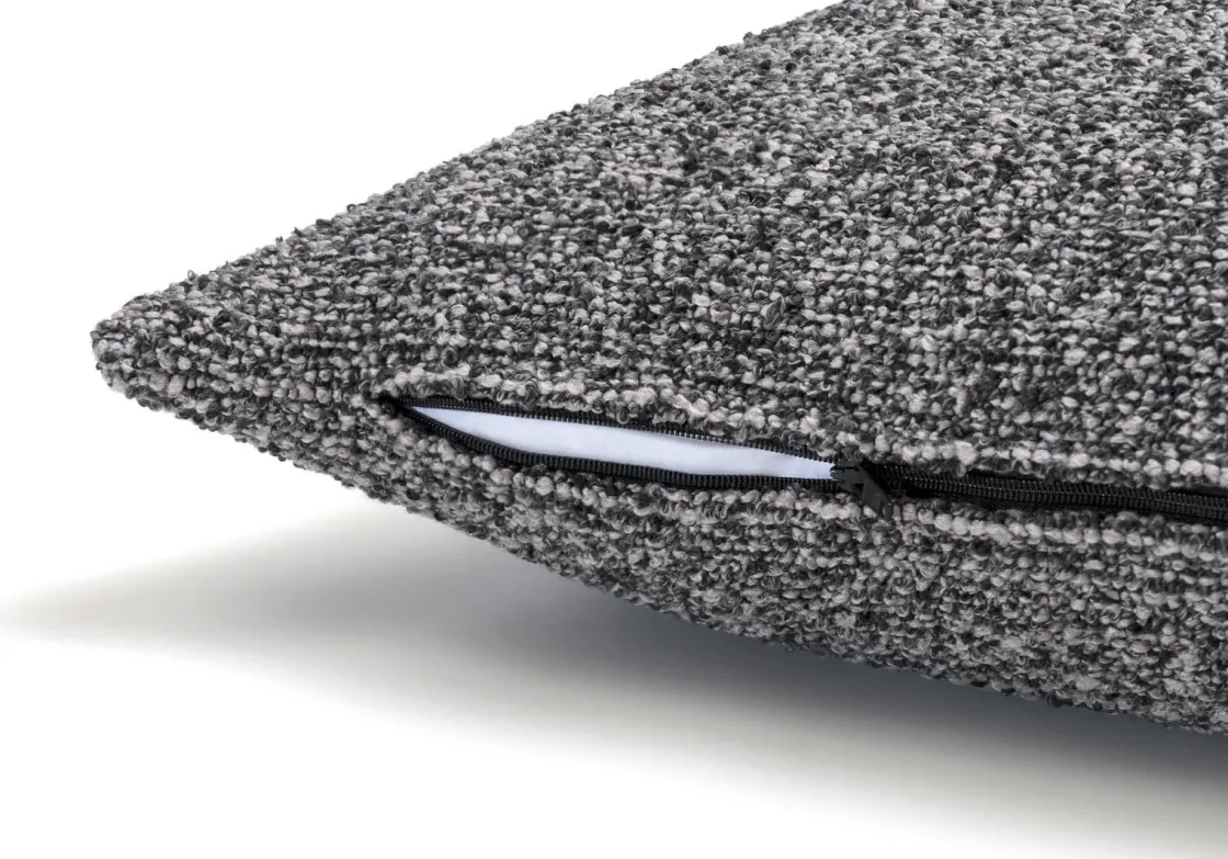XOOON BeautiQ - Upper kussen 45x45cm in de kleur Antraciet^ Woonaccessoires