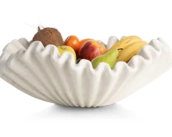 XOOON Bella schaal D51cm in de kleur Crème - COCOmaison^ Woonaccessoires