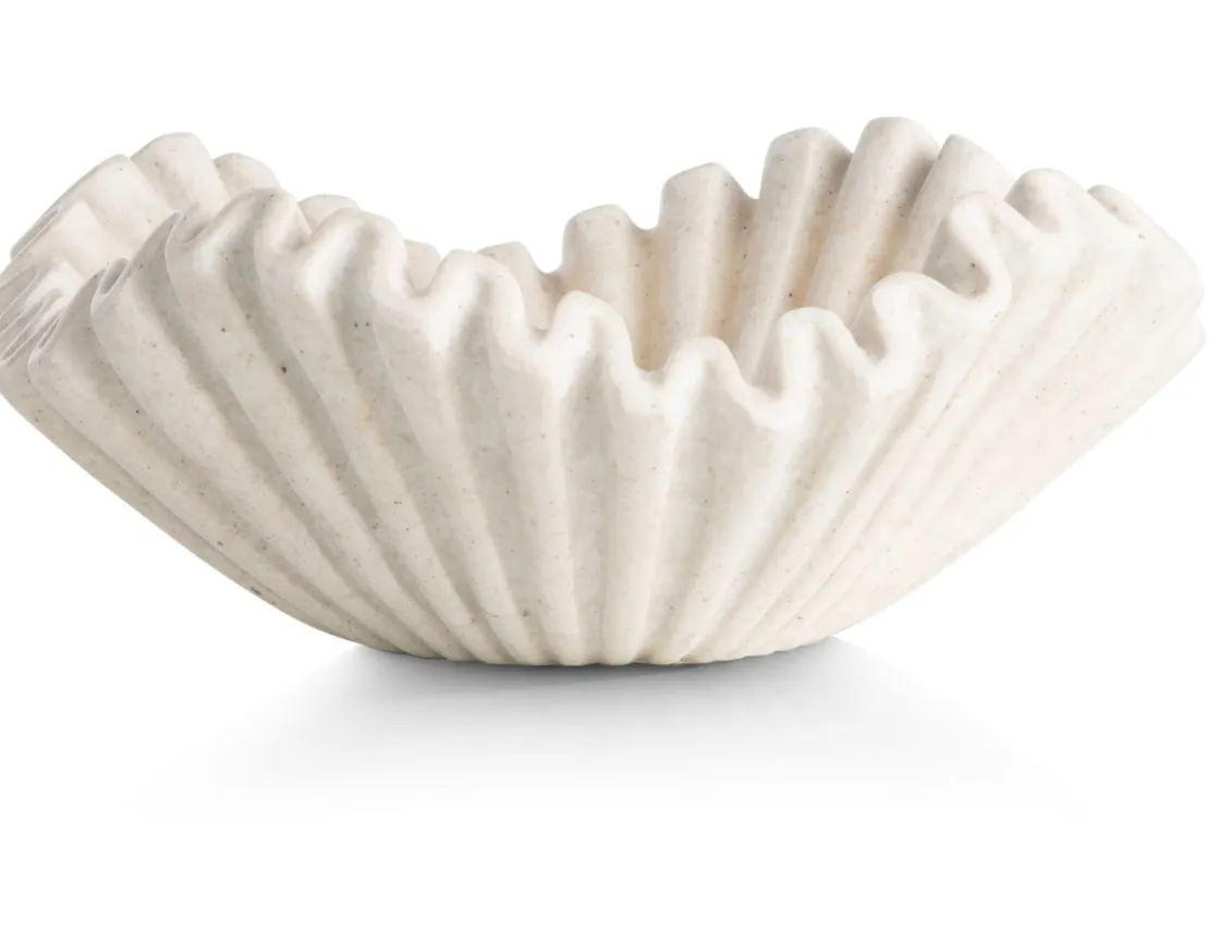 XOOON Bella schaal D28cm in de kleur Crème - COCOmaison^ Woonaccessoires