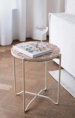 XOOON Bento bijzettafel H45cm in de kleur Roze - COCOmaison^ Woonaccessoires|Bijzettafels