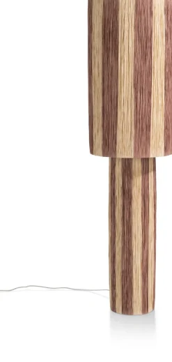 XOOON Billie vloerlamp 1*E27 in kleur Bruin shop je bij COCOmaison^ Vloerlampen