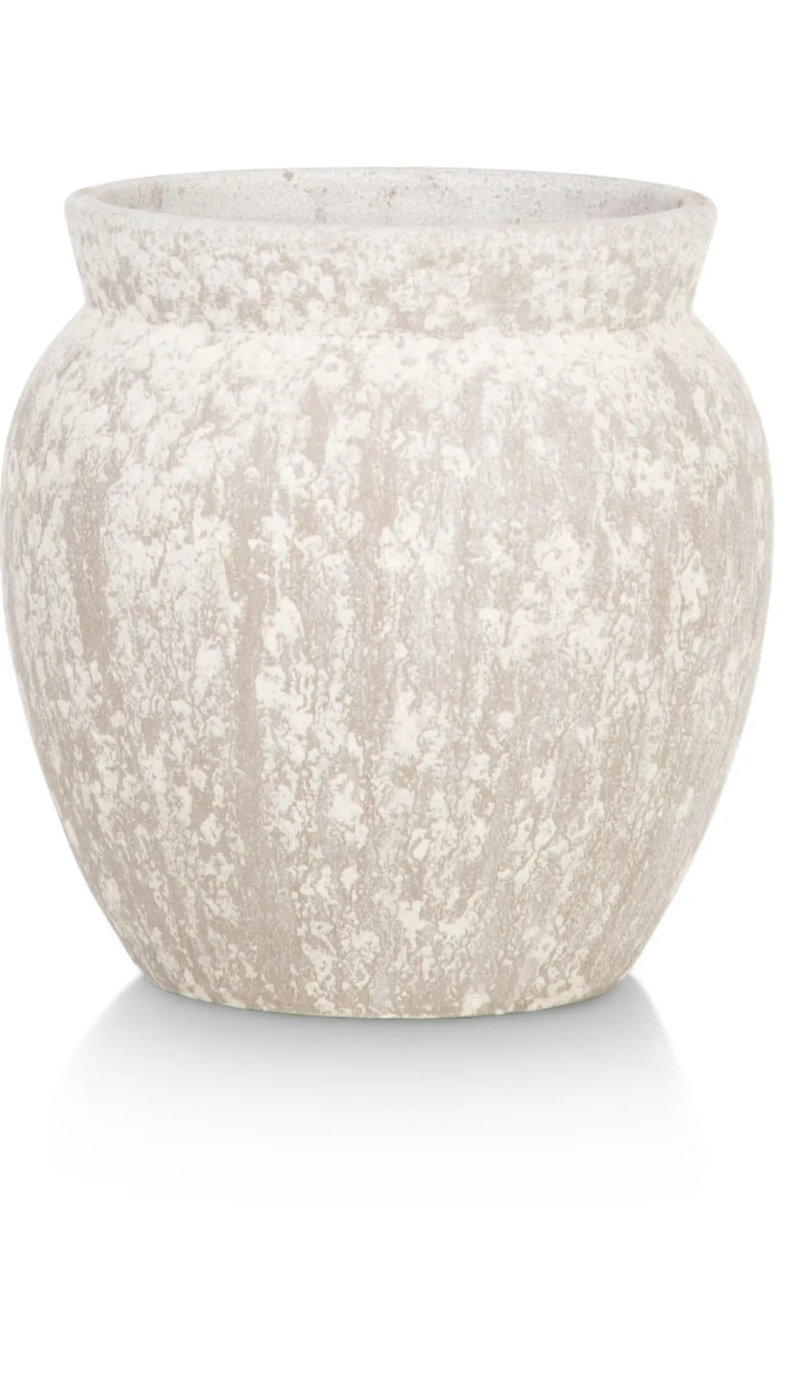 XOOON Braga pot H25cm in de kleur Beige - COCOmaison^ Woonaccessoires