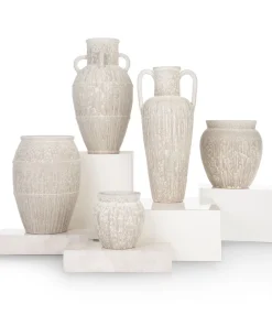 XOOON Braga pot H25cm in de kleur Beige - COCOmaison^ Woonaccessoires