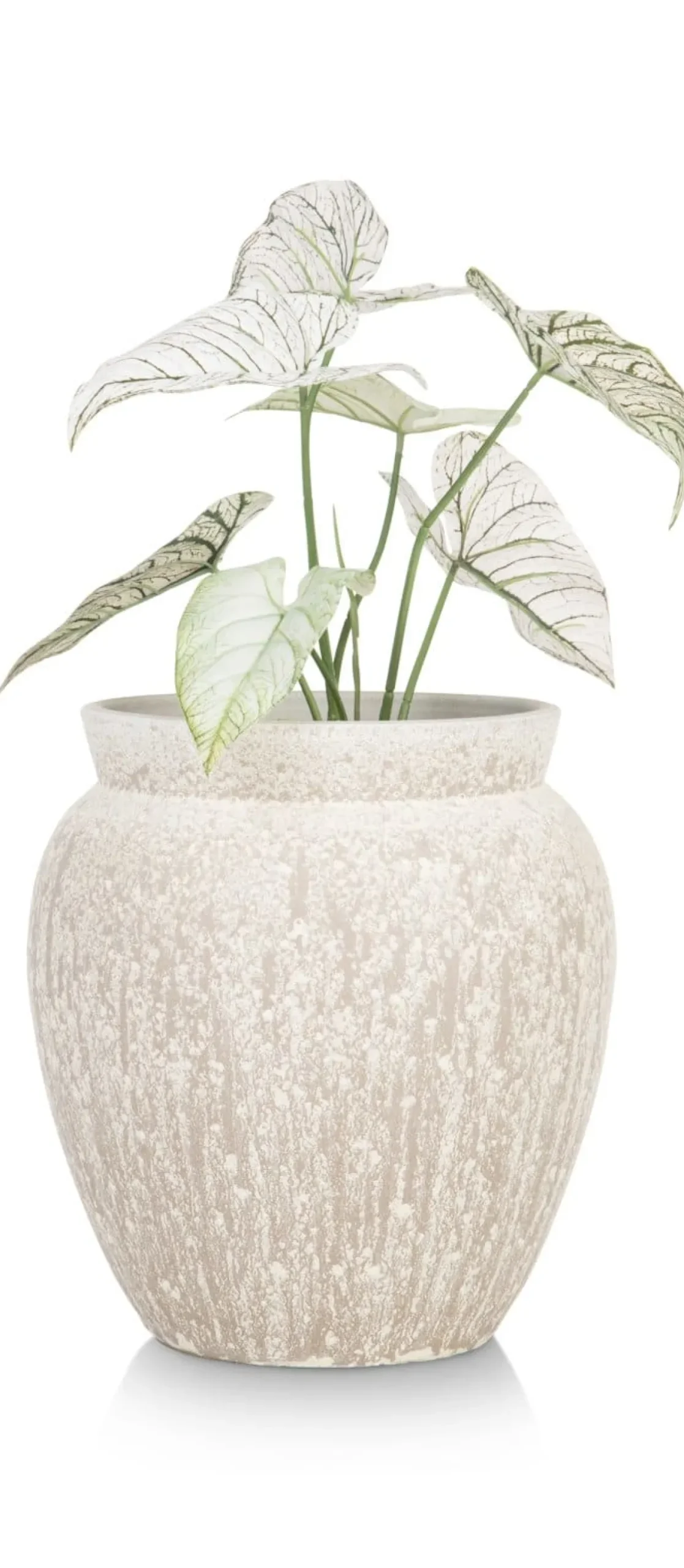 XOOON Braga pot H40cm in de kleur Beige - COCOmaison^ Woonaccessoires