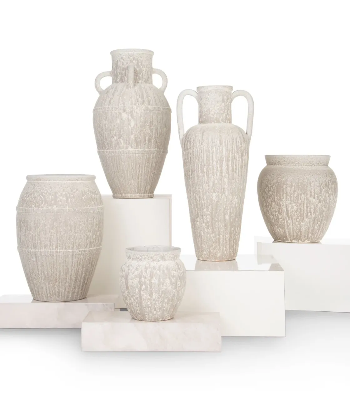 XOOON Braga vaas H70cm in de kleur Beige - COCOmaison^ Woonaccessoires