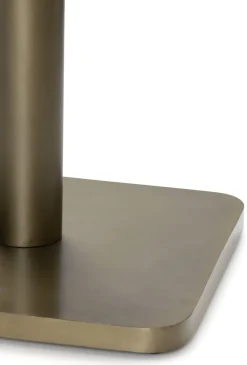 XOOON Brest bartafel marble light grey (75x75cm) in kleur Goud^ Woonaccessoires|Bartafels