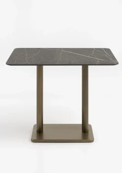 XOOON Brest bartafel marble onyx (120x75cm) in kleur Goud^ Woonaccessoires|Bartafels