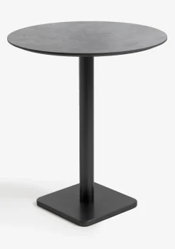 XOOON Brest bartafel stone (D80cm) in kleur Zwart van COCOmaison^ Bartafels|Woonaccessoires