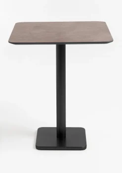XOOON Brest bartafel stone rust (75x75cm) in kleur Zwart^ Bartafels|Woonaccessoires