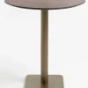 XOOON Brest bartafel stone rust (D80cm) in kleur Goud van COCOmaison^ Woonaccessoires|Bartafels
