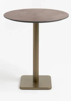 XOOON Brest bartafel stone rust (D80cm) in kleur Goud van COCOmaison^ Woonaccessoires|Bartafels