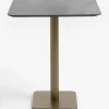 XOOON Brest bartafel stone (75x75cm) in kleur Goud van COCOmaison^ Woonaccessoires|Bartafels