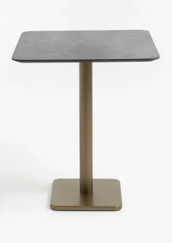 XOOON Brest bartafel stone (75x75cm) in kleur Goud van COCOmaison^ Woonaccessoires|Bartafels