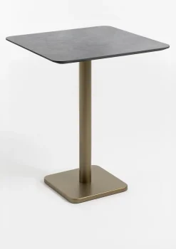 XOOON Brest bartafel stone (75x75cm) in kleur Goud van COCOmaison^ Woonaccessoires|Bartafels