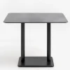 XOOON Brest bartafel stone (120x75cm) in kleur Zwart van COCOmaison^ Bartafels|Woonaccessoires
