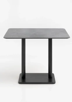 XOOON Brest bartafel stone (120x75cm) in kleur Zwart van COCOmaison^ Bartafels|Woonaccessoires