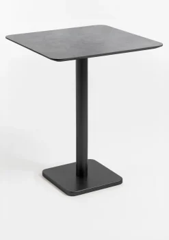 XOOON Brest bartafel stone (75x75cm) in kleur Zwart van COCOmaison^ Bartafels|Woonaccessoires
