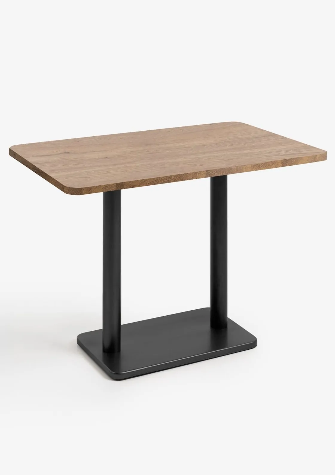XOOON Brest bartafel vintage oak (120x75cm) kleur Zwart^ Bartafels|Woonaccessoires