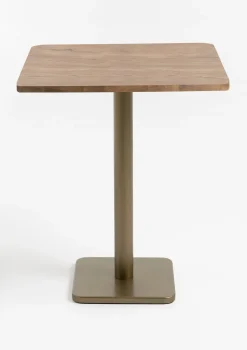XOOON Brest bartafel vintage oak (75x75cm) kleur Goud van COCOmaison^ Woonaccessoires|Bartafels