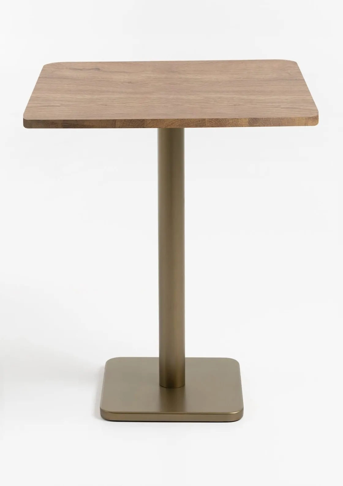XOOON Brest bartafel vintage oak (75x75cm) kleur Goud van COCOmaison^ Woonaccessoires|Bartafels