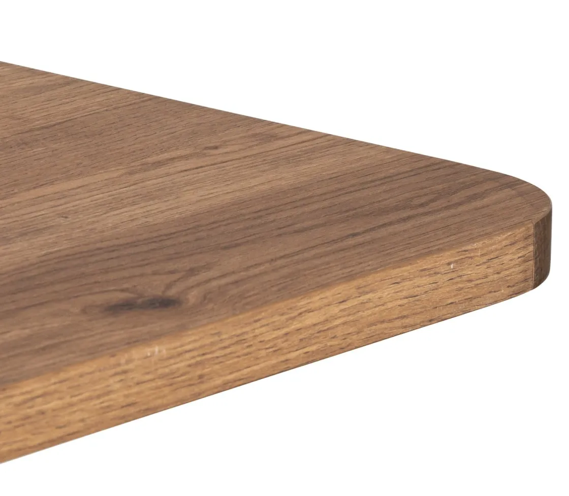 XOOON Brest bartafel vintage oak (120x75cm) kleur Goud van COCOmaison^ Woonaccessoires|Bartafels