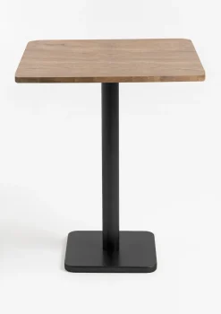 XOOON Brest bartafel vintage oak (75x75cm) kleur Zwart van COCOmaison^ Bartafels|Woonaccessoires