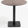 XOOON Brest bistrotafel stone rust (D80cm) kleur Zwart van COCOmaison^ Eettafels|Woonaccessoires