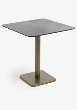 XOOON Brest bistrotafel stone (75x75cm) kleur Goud van COCOmaison^ Woonaccessoires|Eettafels