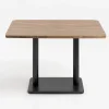 XOOON Brest bistrotafel vintage oak (120x75cm) kleur Zwart^ Woonaccessoires|Eettafels