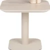 XOOON Brianto, salontafel 50 x 50 cm - keramiek blad Travertin^ Salontafels|Tafelconfigurator