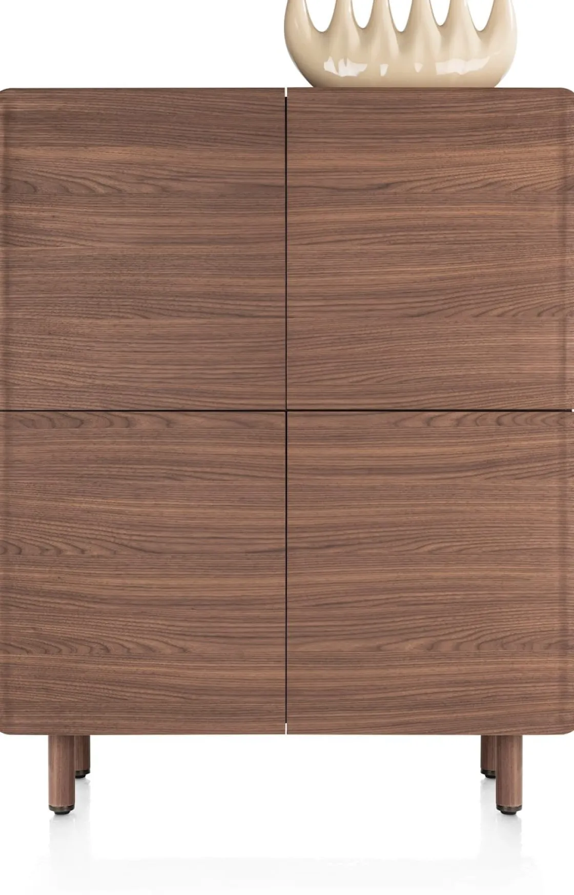 XOOON Brianza, bergkast 110 cm - 4-deuren^ Bergkasten