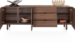 XOOON Brianza, dressoir 235 cm - 3-deuren + 3-laden^ Dressoirs