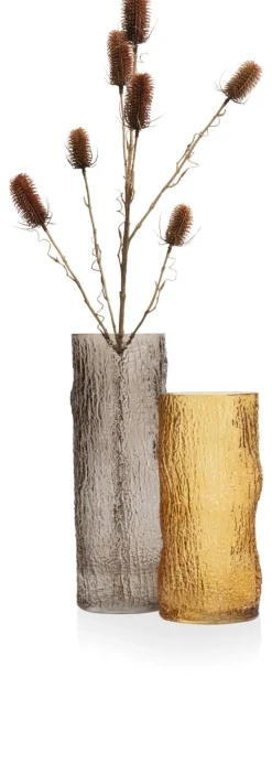 XOOON Brisk vaas (H40cm) in de kleur Bruin - COCOmaison^ Woonaccessoires