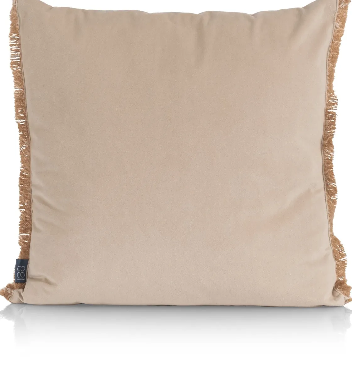 XOOON Camel kussen 47x47cm in kleur Okergeel shop je bij COCOmaison^ Woonaccessoires