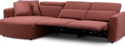 XOOON Cantello, Longchair curved links incl. 2 armkussens - 2,5 zits arm rechts^ Cantello|Cantello