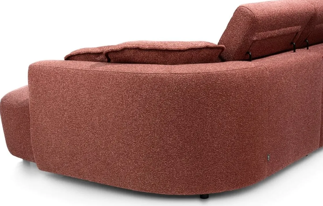 XOOON Cantello, Longchair curved links incl. 2 armkussens - 2,5 zits arm rechts^ Cantello|Cantello