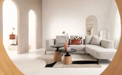 XOOON CARVIO salontafel laag - 60 x 60 cm. -^ Bijzettafel Sets|Salontafels