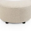 XOOON Cervos, poef/hocker bij fauteuil draaibaar klein^ Leren Fauteuils|Stoffen Fauteuils