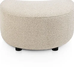 XOOON Cervos, poef/hocker bij fauteuil draaibaar klein^ Leren Fauteuils|Stoffen Fauteuils