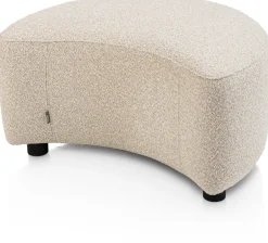XOOON Cervos, poef/hocker bij fauteuil draaibaar klein^ Leren Fauteuils|Stoffen Fauteuils