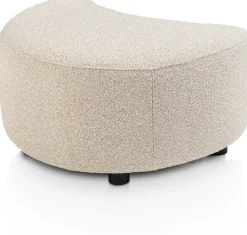 XOOON Cervos, poef/hocker bij fauteuil draaibaar klein^ Leren Fauteuils|Stoffen Fauteuils