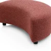 XOOON Cervos, poef/hocker bij fauteuil draaibaar groot^ Leren Fauteuils|Stoffen Fauteuils