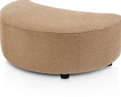 XOOON Cervos, poef/hocker bij fauteuil draaibaar groot^ Leren Fauteuils|Stoffen Fauteuils