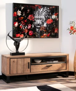 XOOON Circle Man beeld H58cm in de kleur Zwart - COCOmaison^ Woonaccessoires