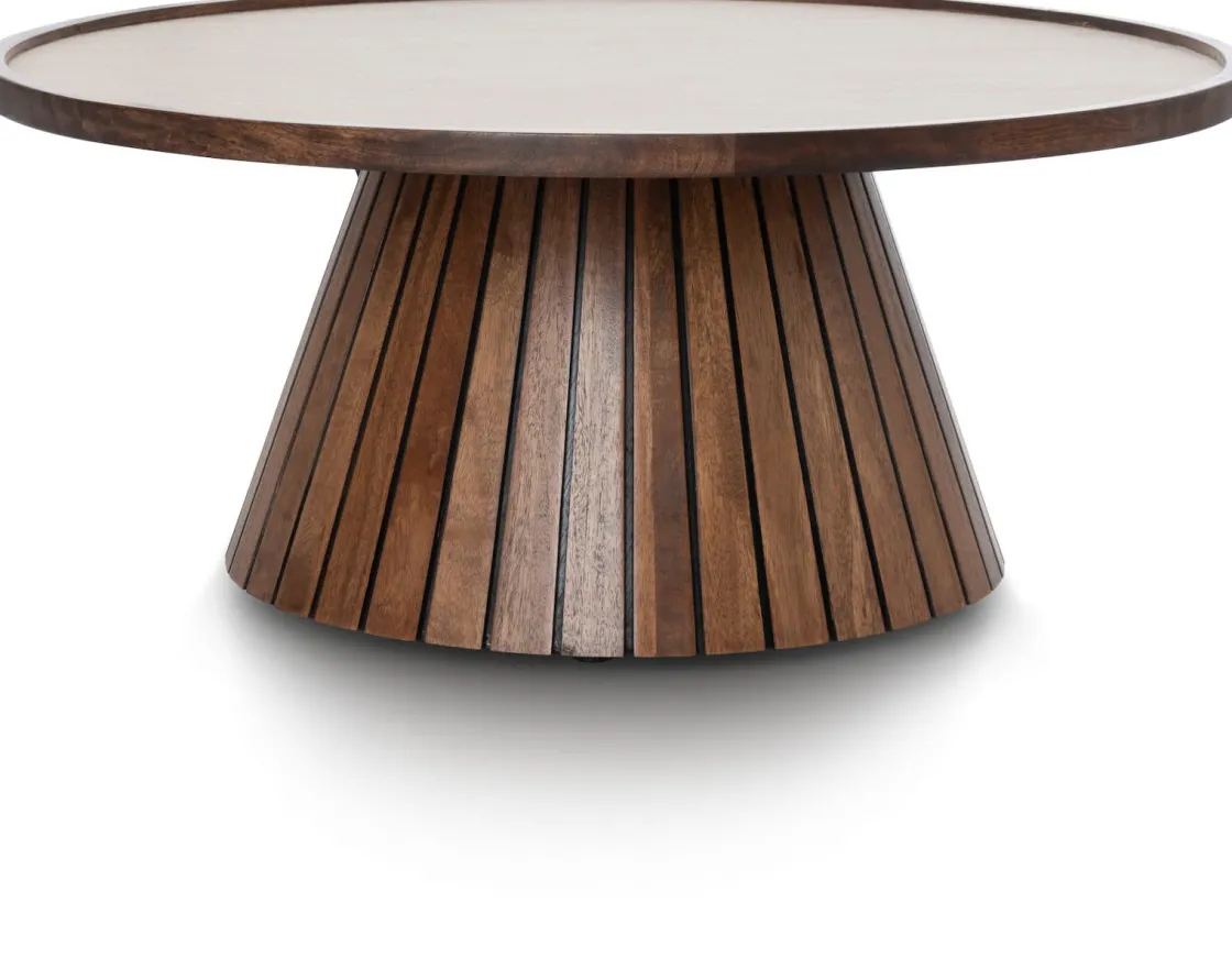 XOOON Cleo salontafel H34cm in kleur Bruin shop je bij COCOmaison^ Woonaccessoires