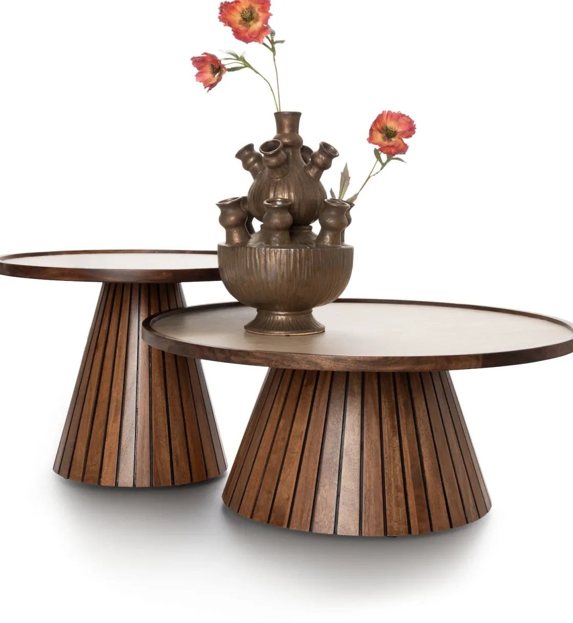 XOOON Cleo salontafel H34cm in kleur Bruin shop je bij COCOmaison^ Woonaccessoires