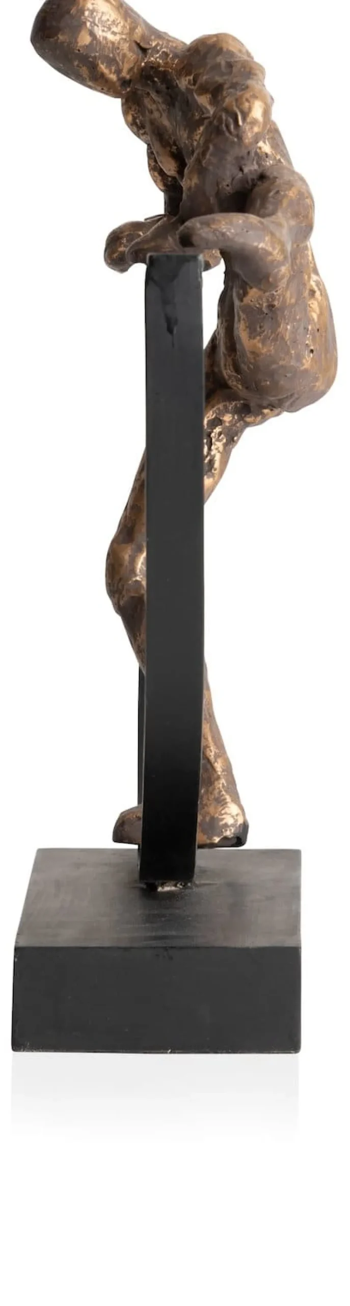 XOOON Climbing beeld (H33cm) in de kleur Goud - COCOmaison^ Woonaccessoires