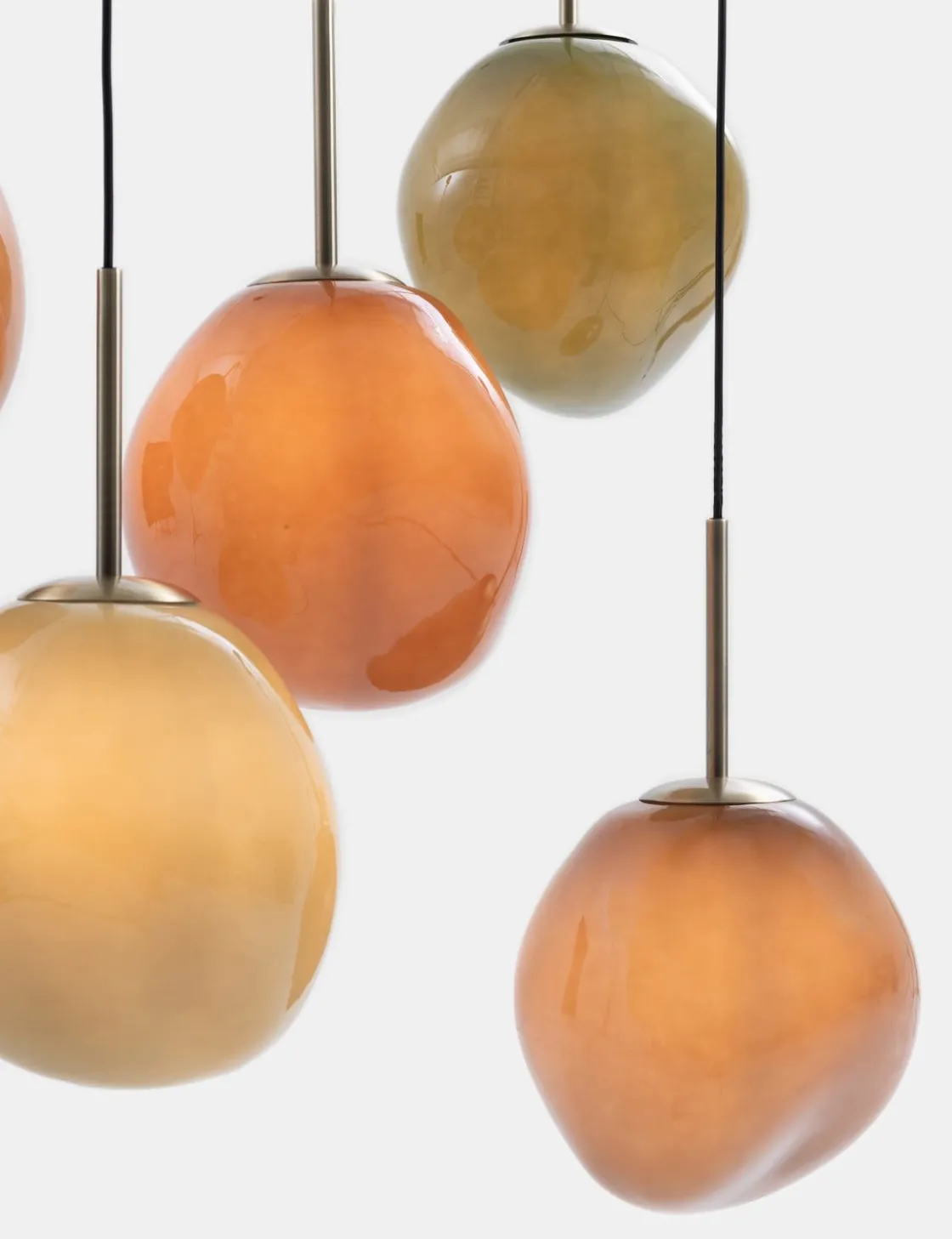 XOOON COCOmaison, Abby hanglamp 5*E27 - Multikleur^ Hanglampen