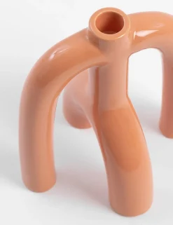 XOOON COCOmaison, Adele kandelaar H20cm - Oranje^ Woonaccessoires