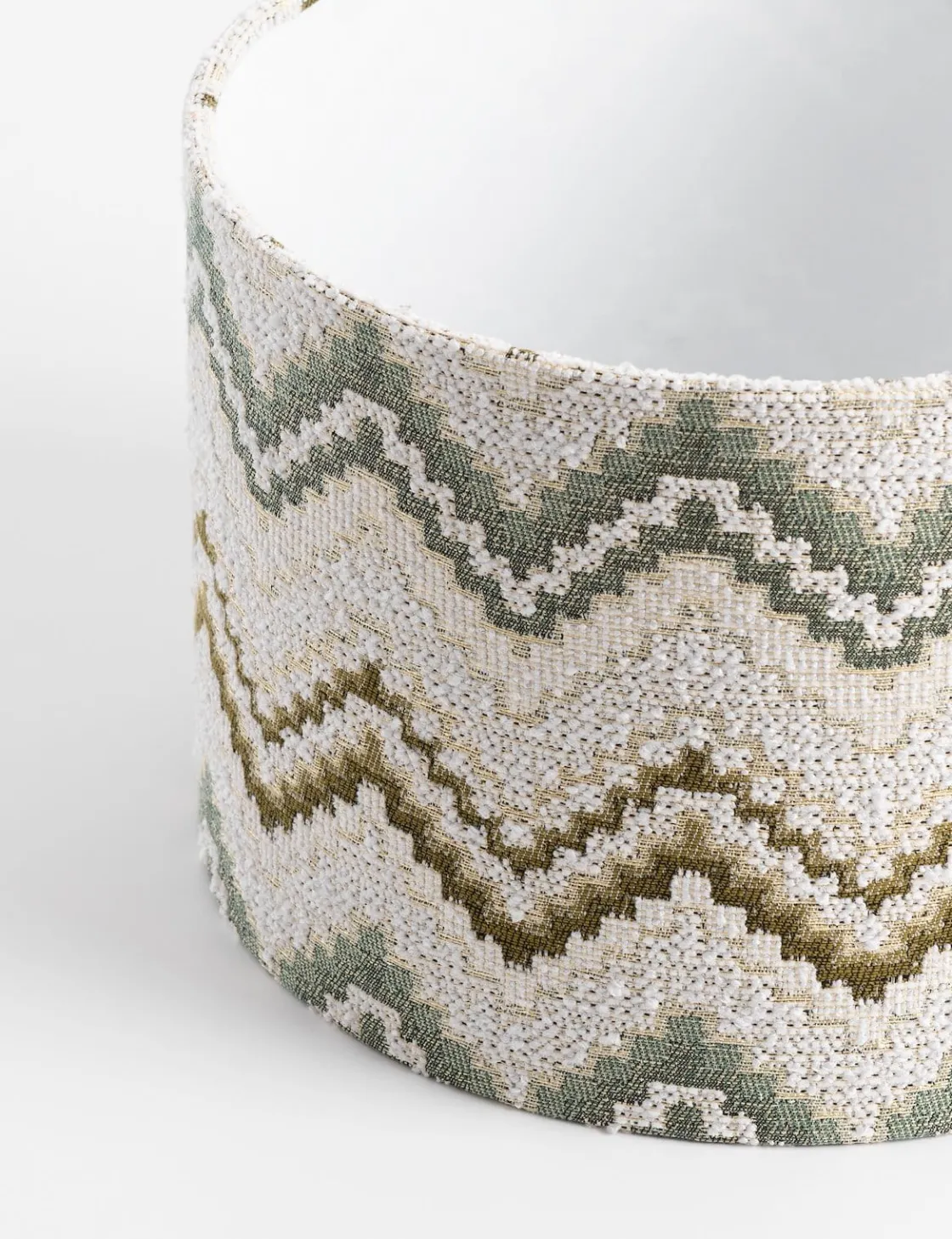 XOOON COCOmaison, Beautiq Lush lampenkap 30 x 21cm - Olijf^ Tafellampen
